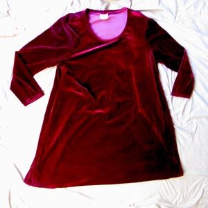 KC Spencer Crushed Velvet Dress